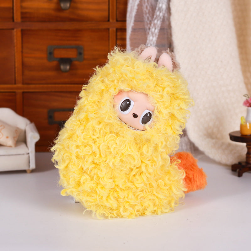 Funny Shrimp Tempura Dress Up for Labubu