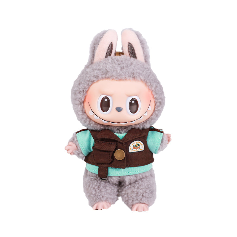 Labubu Retro Vest Top for 15-17cm Plush Toys