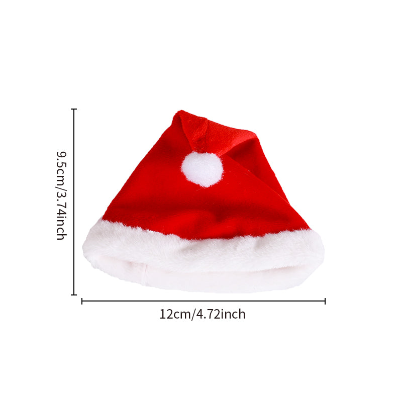 Labubu Christmas costume for 15-17cm plush doll