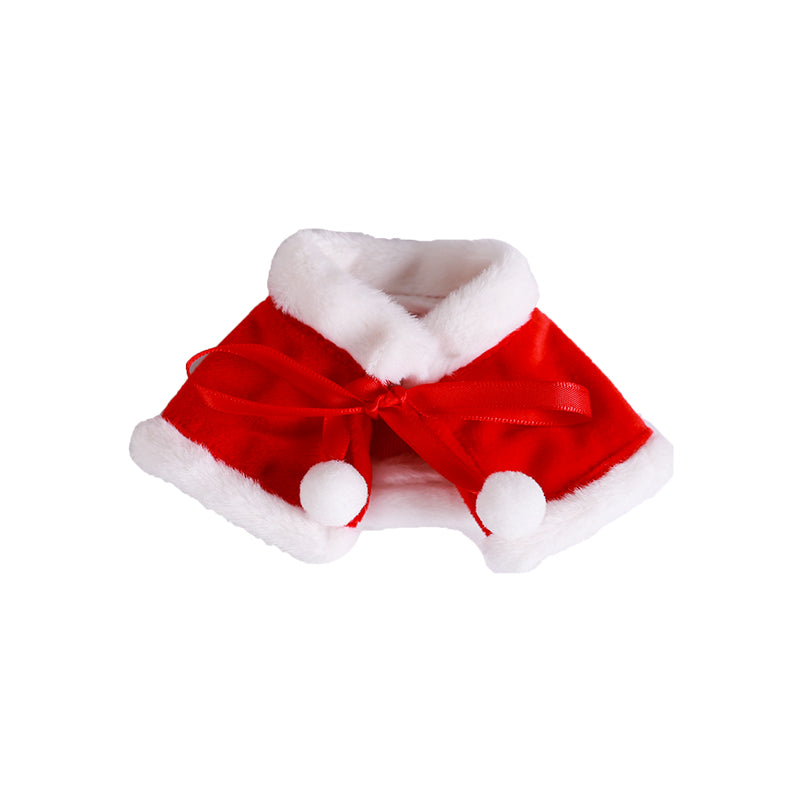 Labubu Christmas costume for 15-17cm plush doll