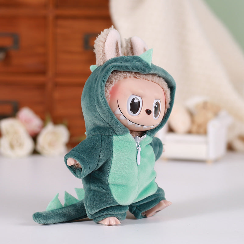 Blue Dinosaur Plush Doll Costume