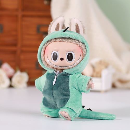 Blue Dinosaur Plush Doll Costume