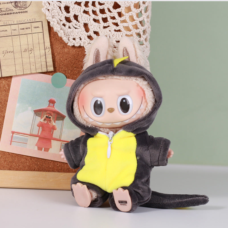 Black Dinosaur Plush Doll Costume