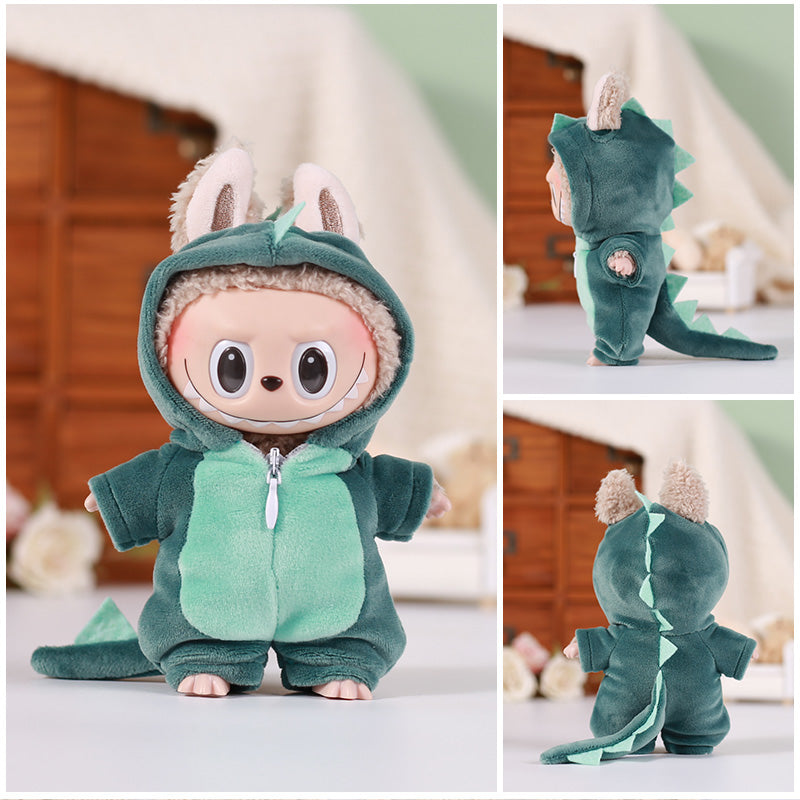 Blue Dinosaur Plush Doll Costume
