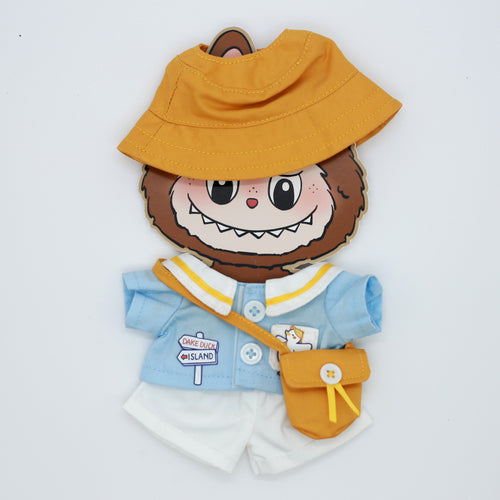 Custom Labubu outfit for 17cm dolls