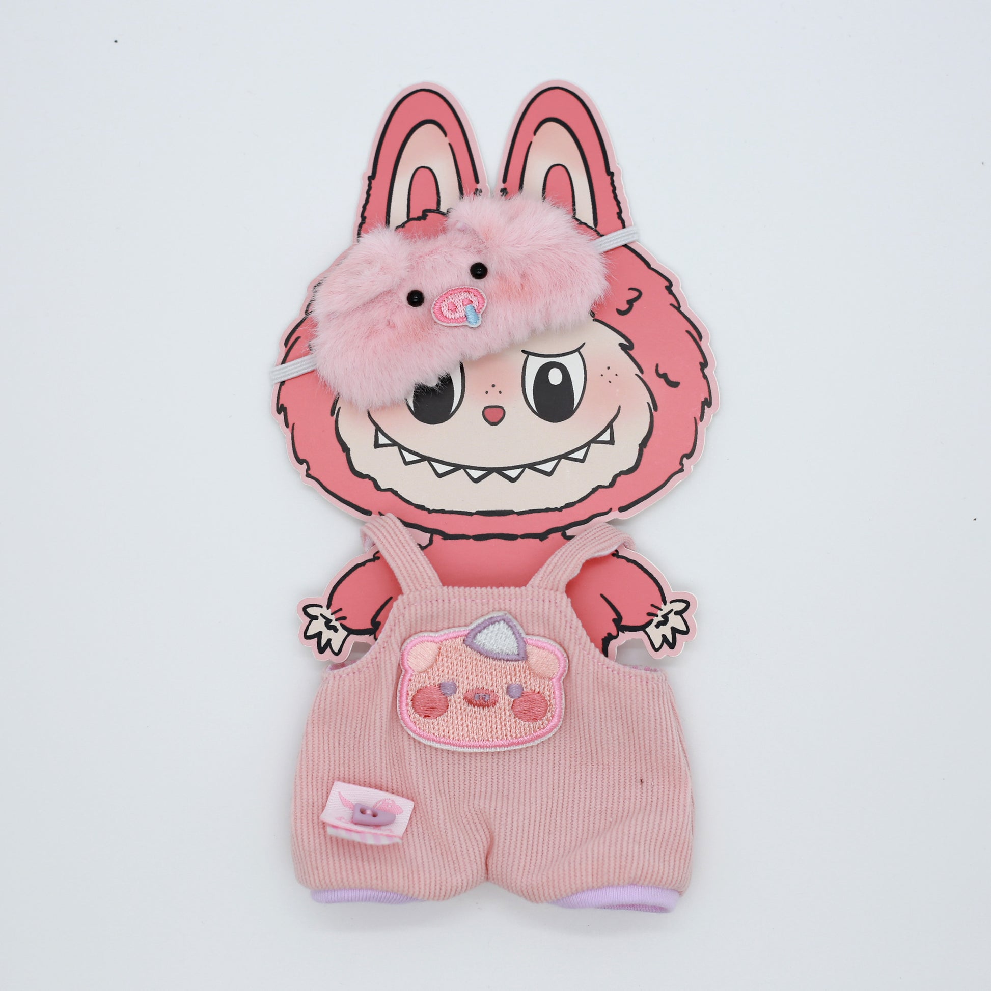 Cute style handmade doll overalls