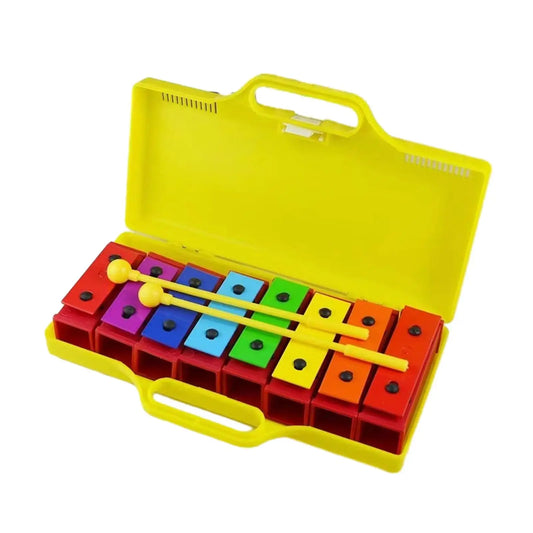 Xylophone with Mallets Colorful Musical Toy Boys Girls Music Teaching Improving Hand Eye Coordination Valentine's Day Gifts