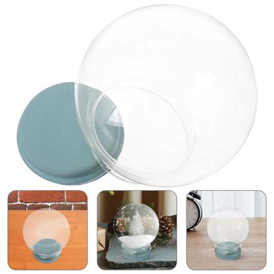 Glass Snow Globe DIY Kit for and Adults Fun Craft Activity to Design Unique Home Decor Pieces for Indoor Aesthetic Appeal