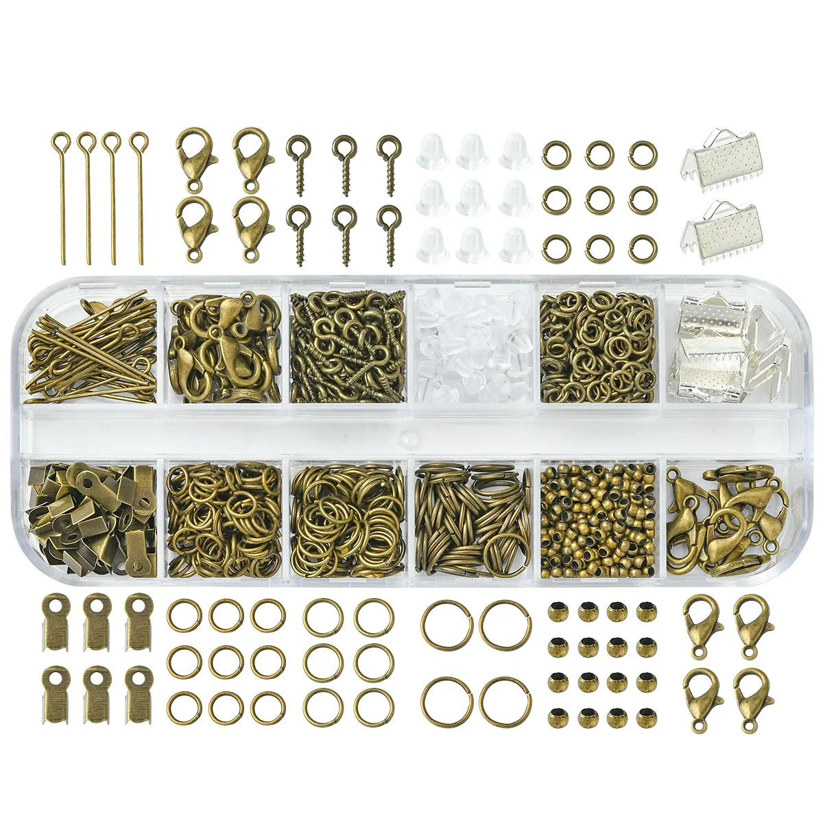 DIY Jewelry Making Findings Kits for Craft Lovers Ear Jewelry DIY Making Accessories Essential