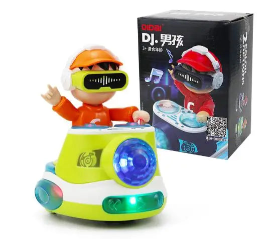Interactive DJ Toy for Kids - Light-Up, Music-Synced Dancing Fun - Perfect Birthday, Christmas, Thanksgiving & Halloween Gift