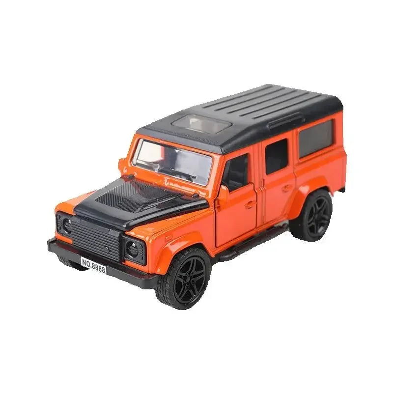 Alloy Off-Road Car Model Toy for Boys Realistic Children's Vehicle Decoration Small Car Collectible Item