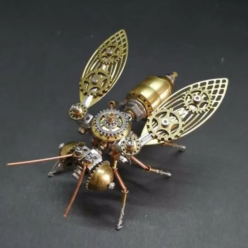 DIY 3D Puzzles Bee Steampunk Mechanical Insects Metal Assembly Spider / Scorpion / Ant  Model Kits Ornaments Assemble Models Toy