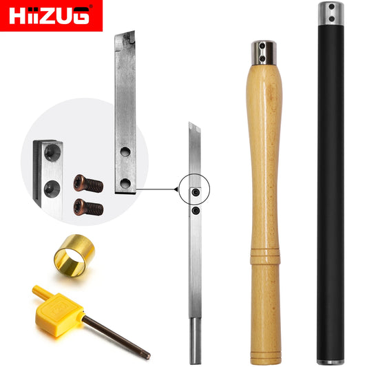 Wood Turning Tool Parting Carbide Tipped Lathe Chisel Grooving for Wood Hobbyist or DIY or Carpenter
