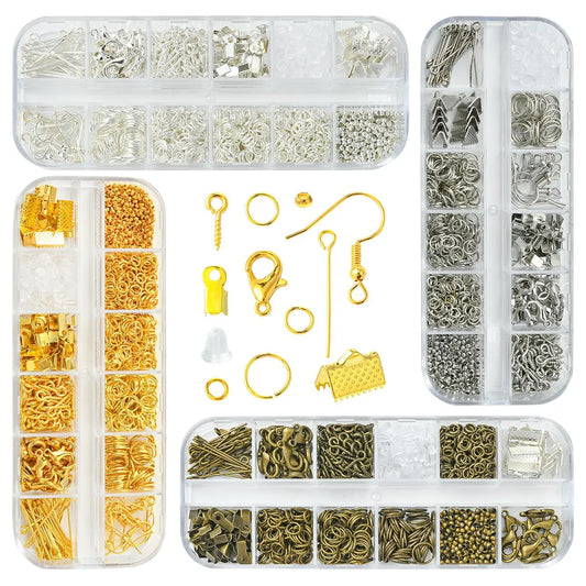 DIY Jewelry Making Findings Kits for Craft Lovers Ear Jewelry DIY Making Accessories Essential