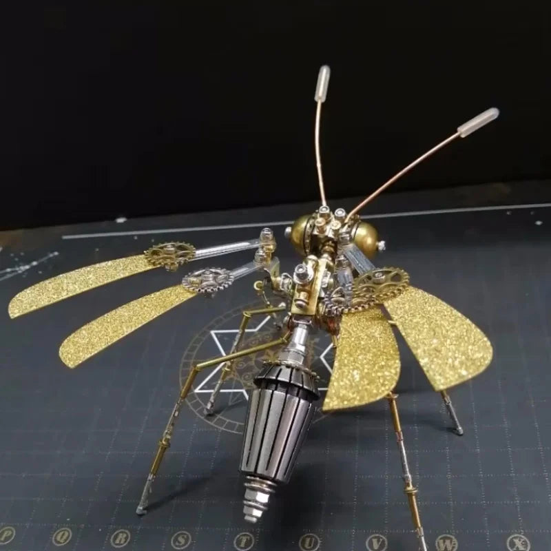 DIY 3D Puzzles Bee Steampunk Mechanical Insects Metal Assembly Spider / Scorpion / Ant  Model Kits Ornaments Assemble Models Toy