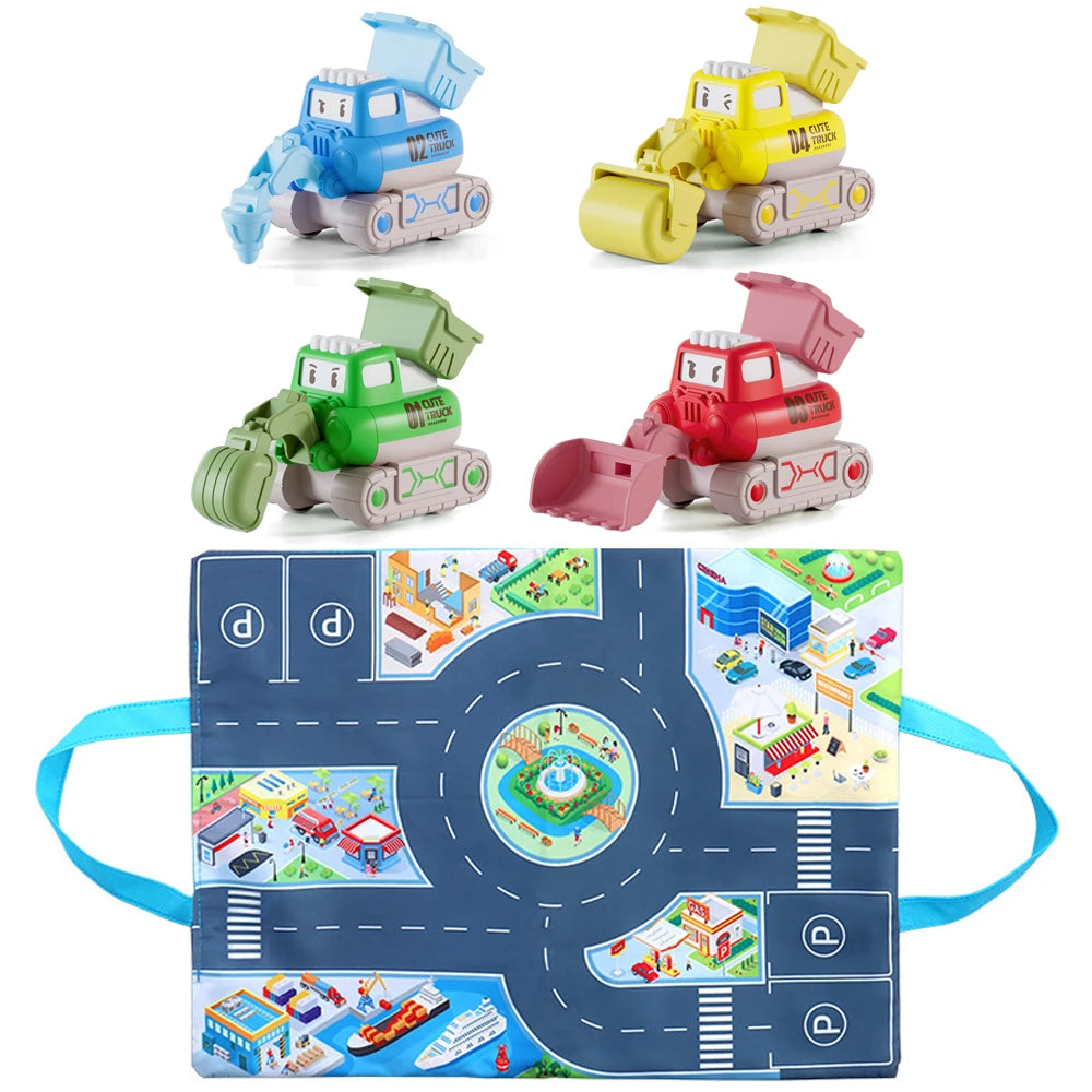 Toddlers Simulate School Bus Toy With Sound and Light Simulation Steering Wheel Driving Toy Music Education Gift For 3-5 years