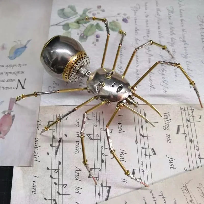 DIY 3D Puzzles Bee Steampunk Mechanical Insects Metal Assembly Spider / Scorpion / Ant  Model Kits Ornaments Assemble Models Toy