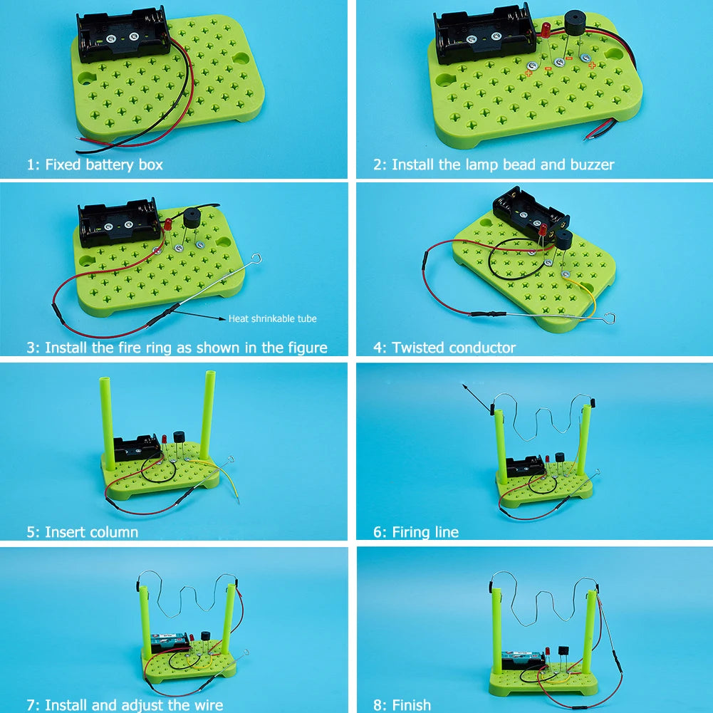 DIY Circuit Kit Physical Science Experiments Intelligence Develop Learning Toys