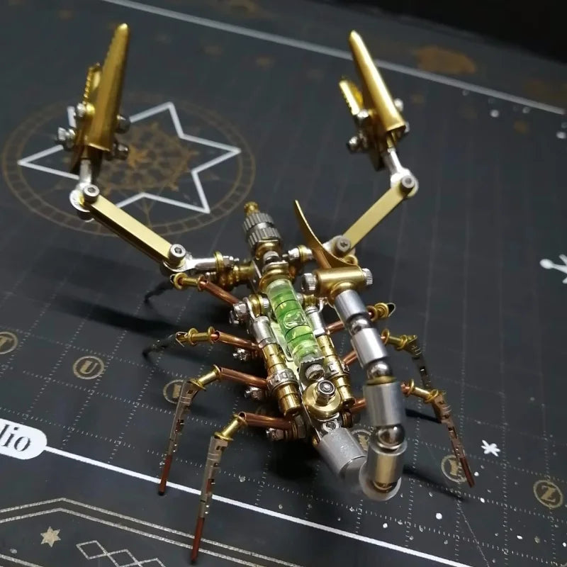 DIY 3D Puzzles Bee Steampunk Mechanical Insects Metal Assembly Spider / Scorpion / Ant  Model Kits Ornaments Assemble Models Toy