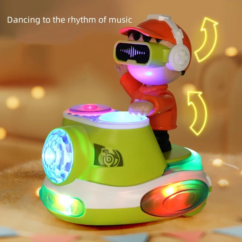 Interactive DJ Toy for Kids - Light-Up, Music-Synced Dancing Fun - Perfect Birthday, Christmas, Thanksgiving & Halloween Gift