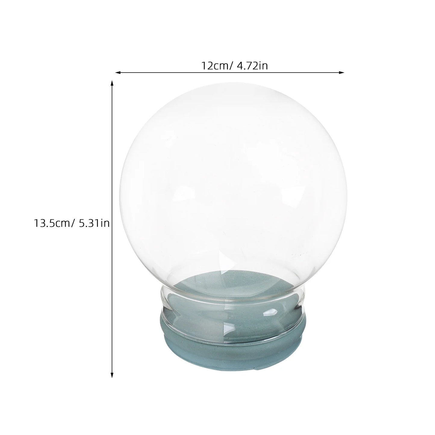 Glass Snow Globe DIY Kit for and Adults Fun Craft Activity to Design Unique Home Decor Pieces for Indoor Aesthetic Appeal