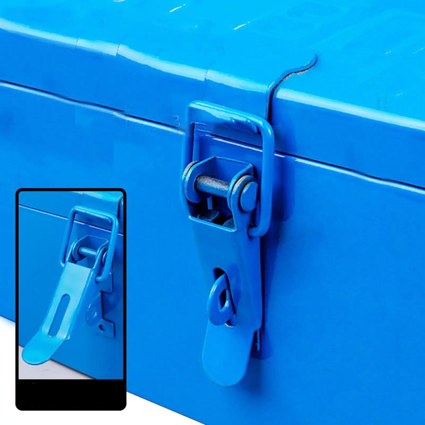 Iron Tool Box Tool Organizer Sturdy Household Multipurpose Practical Heavy Duty