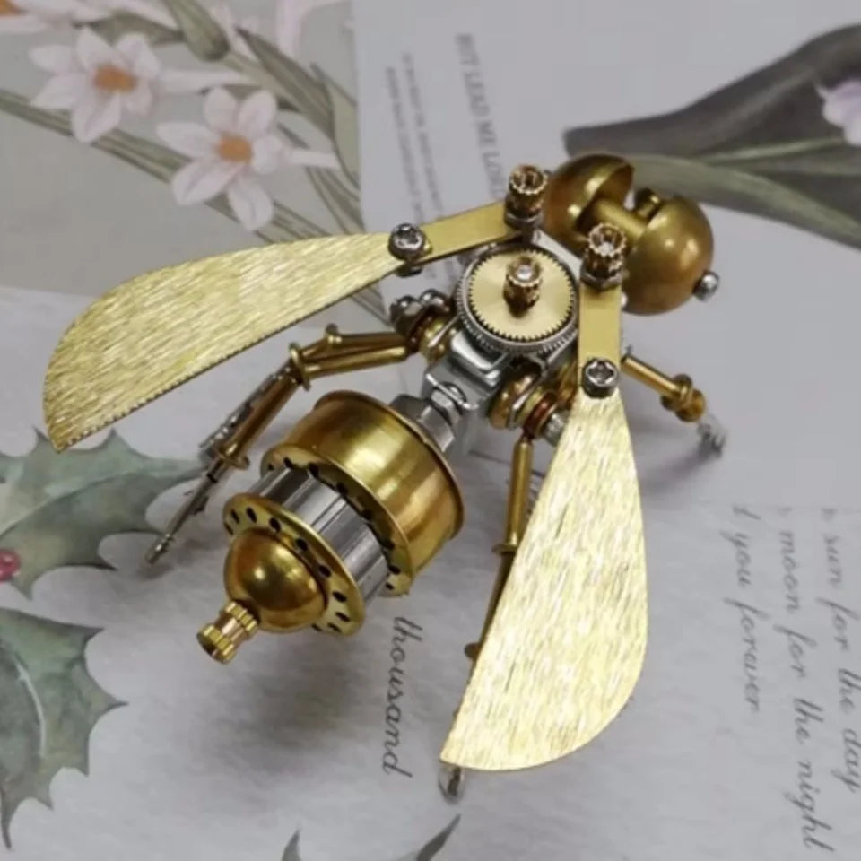 DIY 3D Puzzles Bee Steampunk Mechanical Insects Metal Assembly Spider / Scorpion / Ant  Model Kits Ornaments Assemble Models Toy