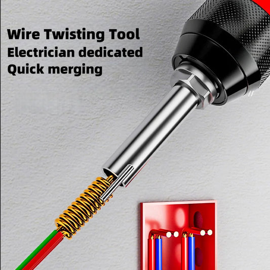 Wire Twisting Tool Dual Use Wire Stripper and Twisting Cable, Quick Connector Twist Wire Tool Twisting Hand Tool