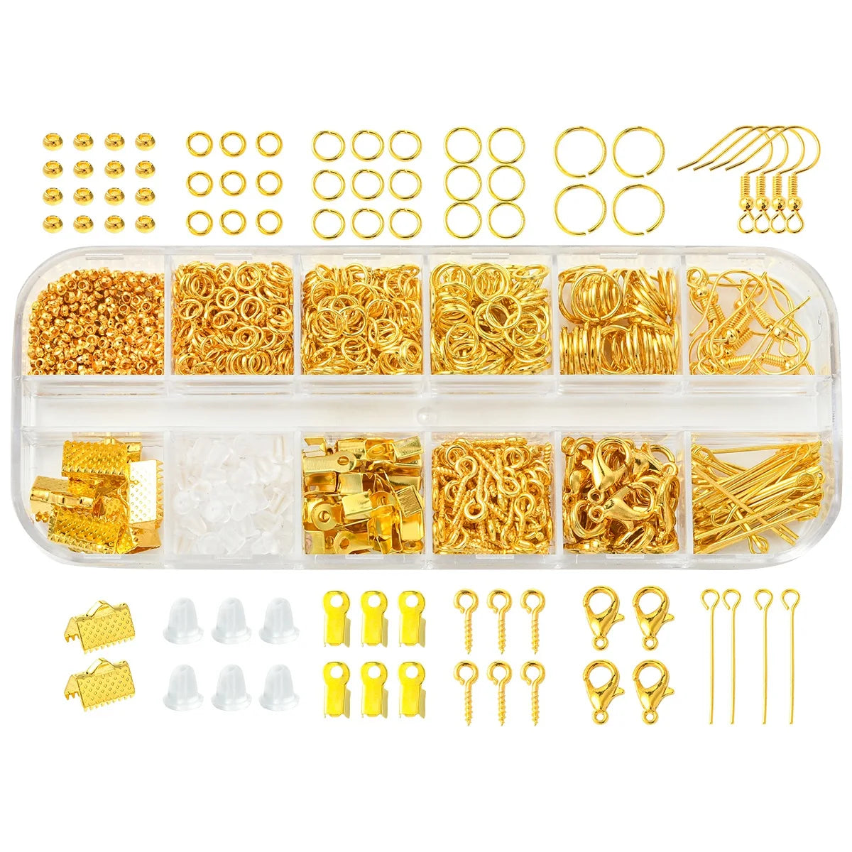 DIY Jewelry Making Findings Kits for Craft Lovers Ear Jewelry DIY Making Accessories Essential