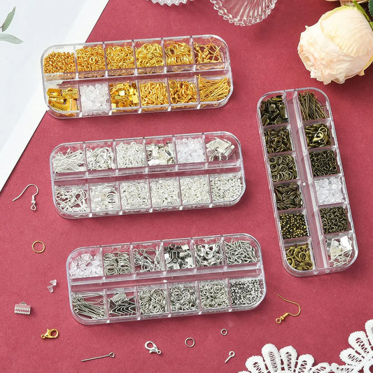 DIY Jewelry Making Findings Kits for Craft Lovers Ear Jewelry DIY Making Accessories Essential