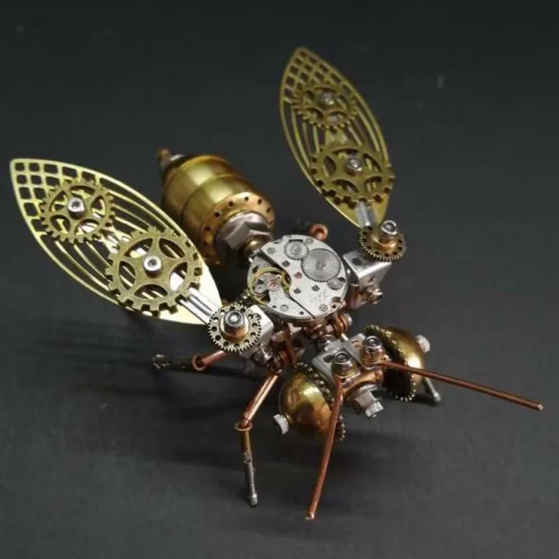 DIY 3D Puzzles Bee Steampunk Mechanical Insects Metal Assembly Spider / Scorpion / Ant  Model Kits Ornaments Assemble Models Toy