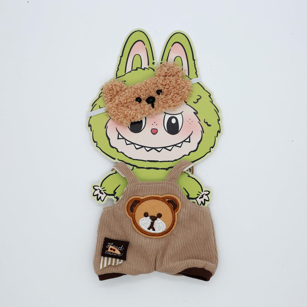 Plush Doll Overalls Suit Doll Clothes